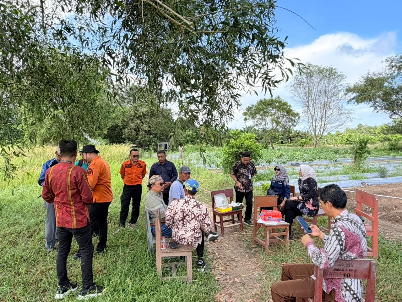 Disdikpora PPU Tinjau Rencana Lokasi Sekolah Nasional Terintegrasi (SNT) di Babulu Darat