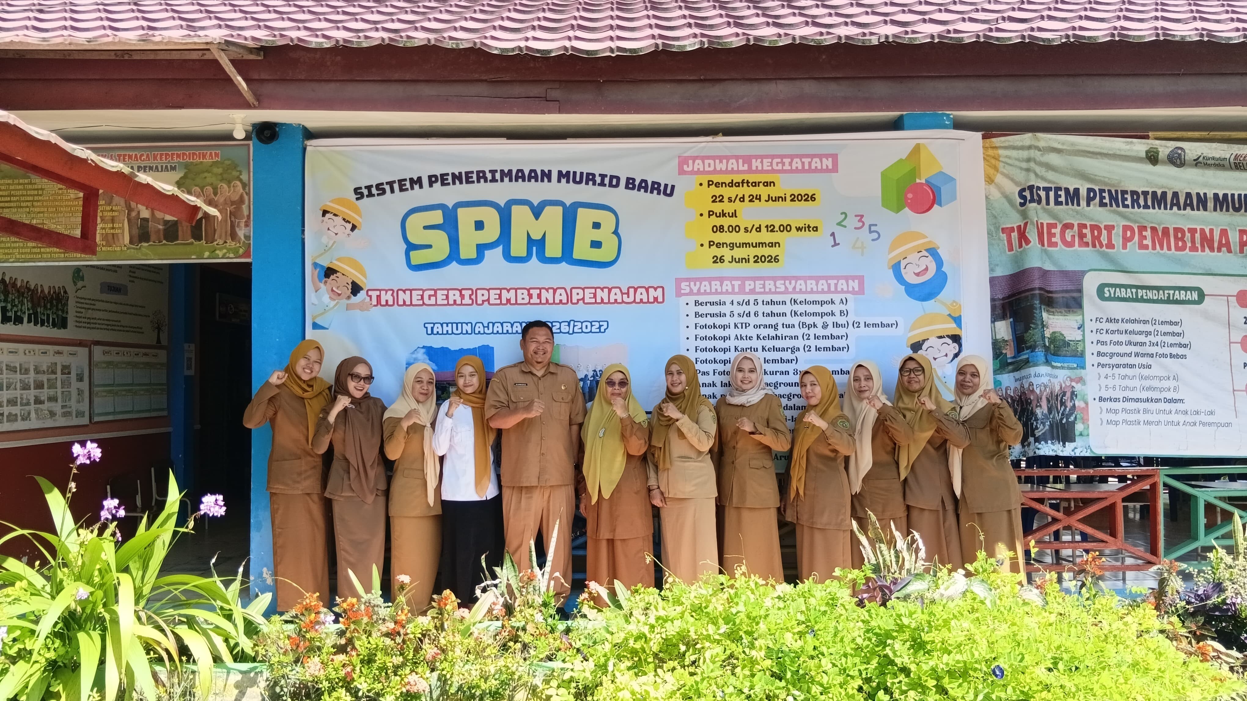 Monev Kegiatan SPMB sekolah PAUD
