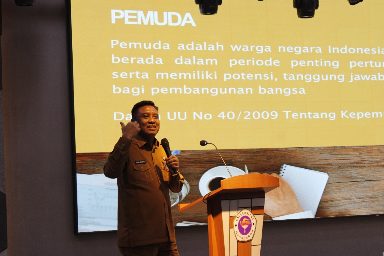 Kadisdikpora PPU Paparkan Strategi Intrepreunership Pemuda dalam Kuliah Kewirausahaan Kemenpora