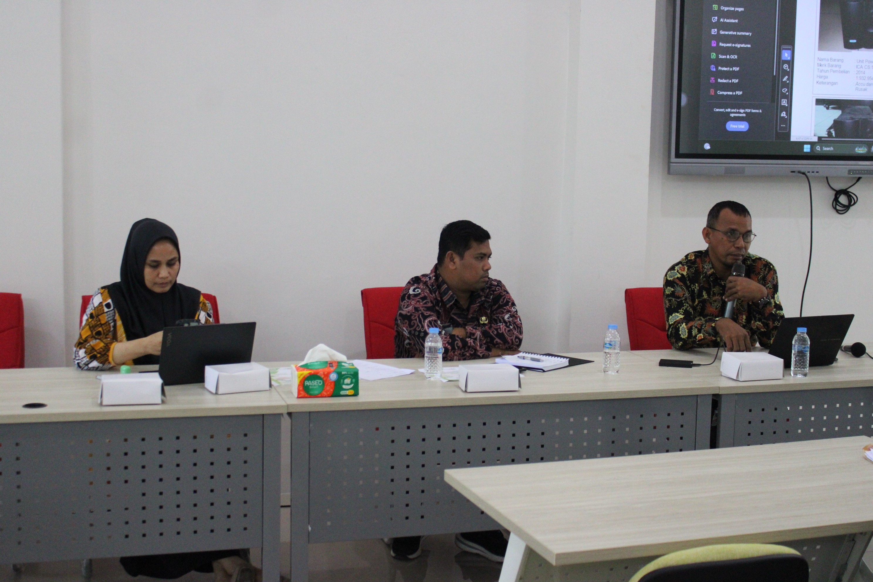 Disdikpora PPU Hadirkan BKAD dalam Rapat Percepatan Administrasi Pemusnahan Aset Sekolah