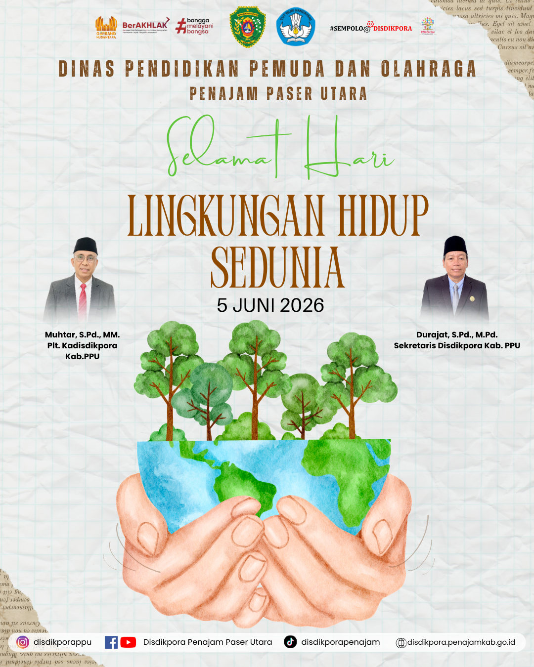 Selamat Hari Lingkungan Hidup Sedunia.