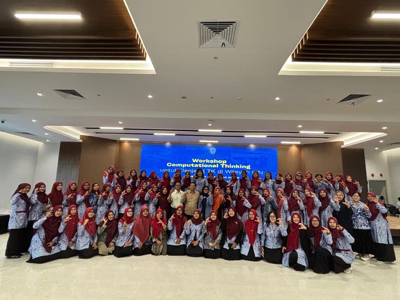 Kegiatan  Workshop Computational Thinking untuk Guru TK di Wilayah IKN